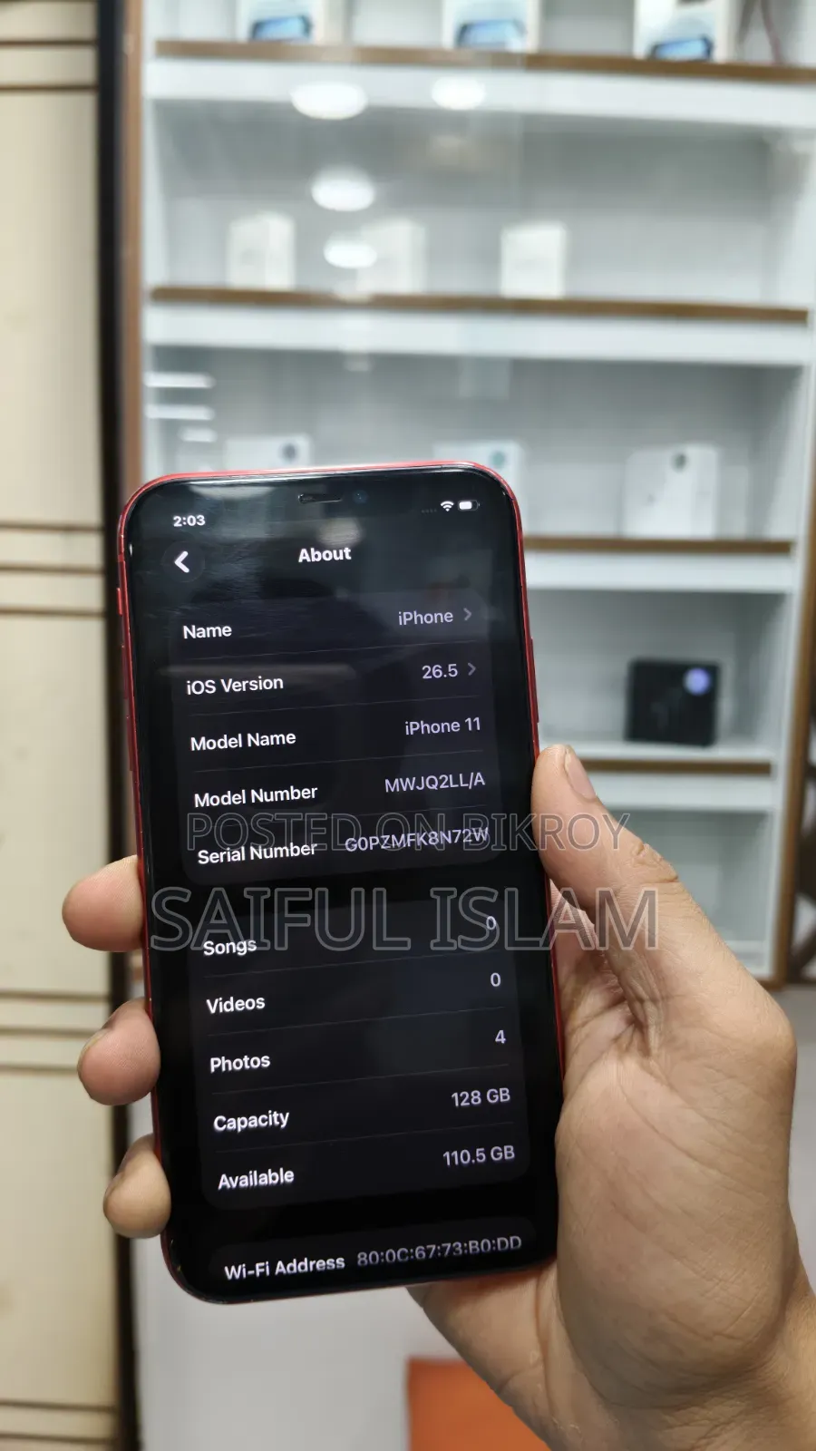 Apple iPhone 11 128 GB Red