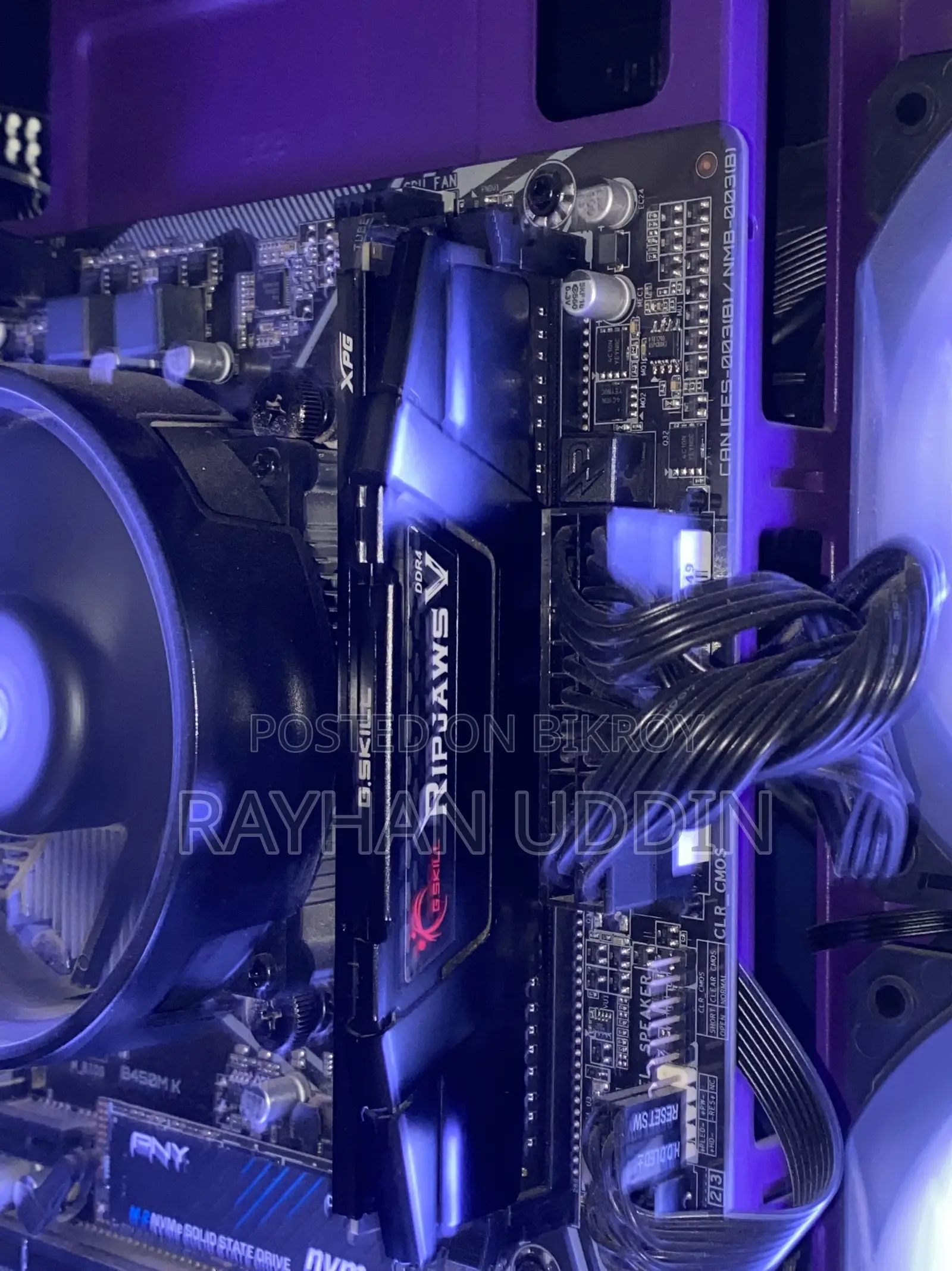 8 GB RAM DDR4 3200 MHz