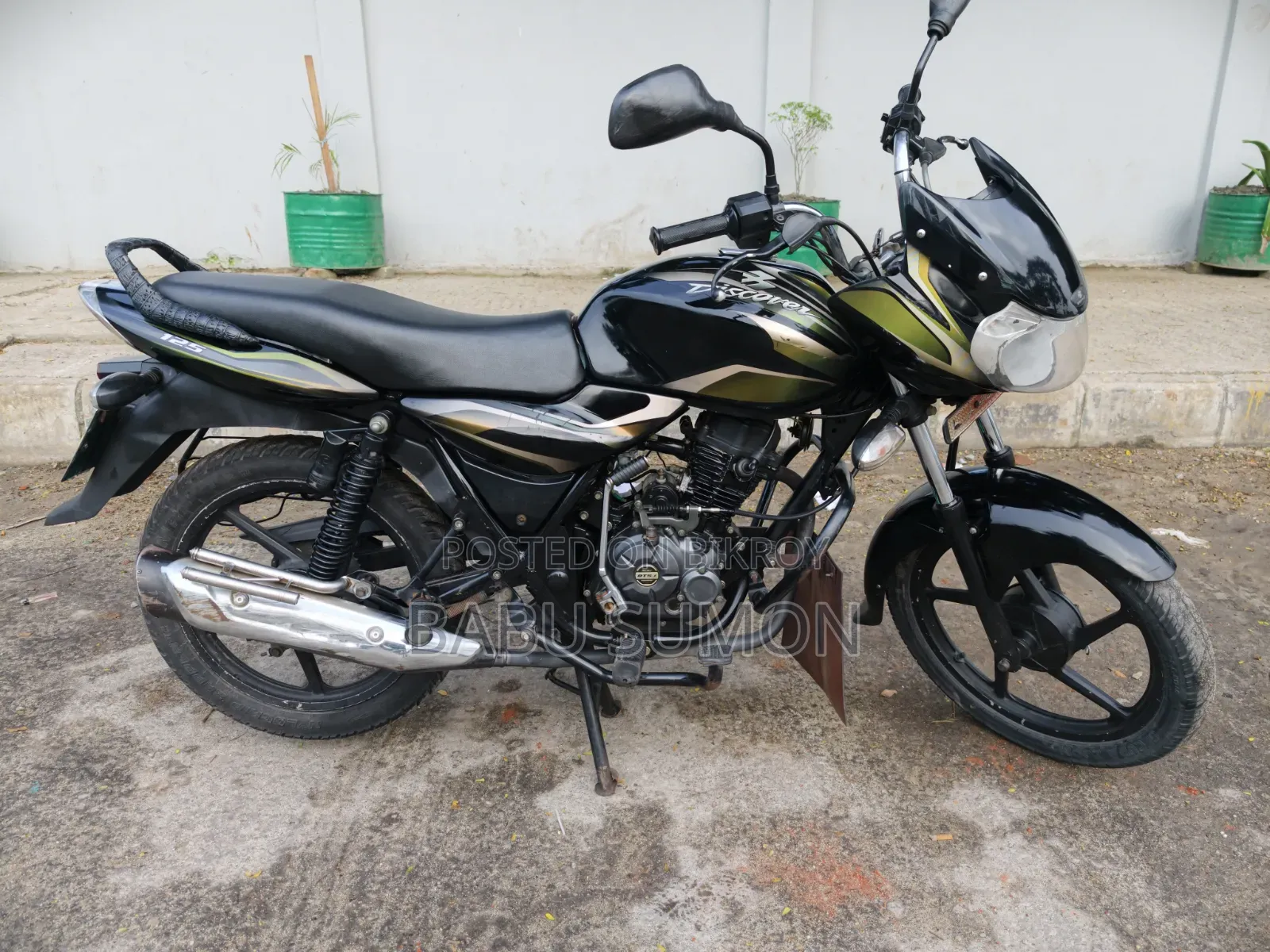 Bajaj Discover 100 2017 Black