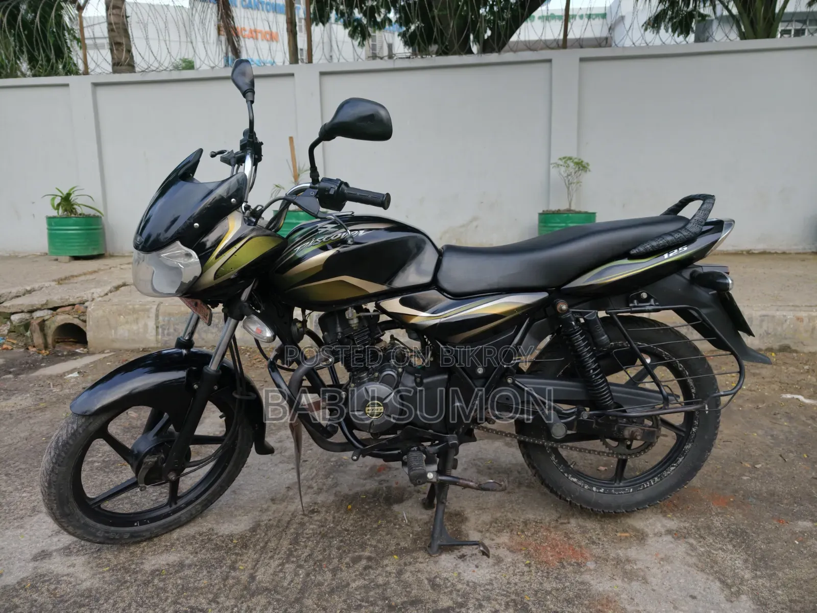 Bajaj Discover 100 2017 Black