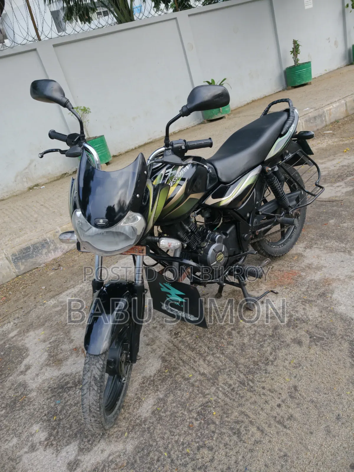 Bajaj Discover 100 2017 Black