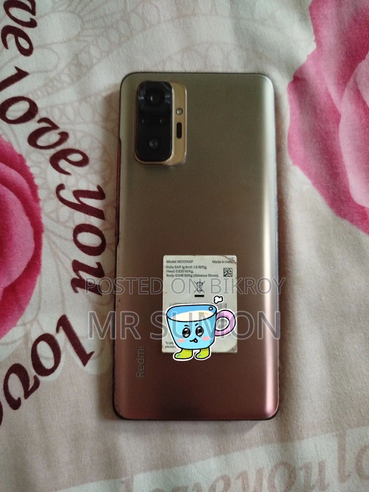 Xiaomi Redmi Note 10 Pro 128 GB Gold