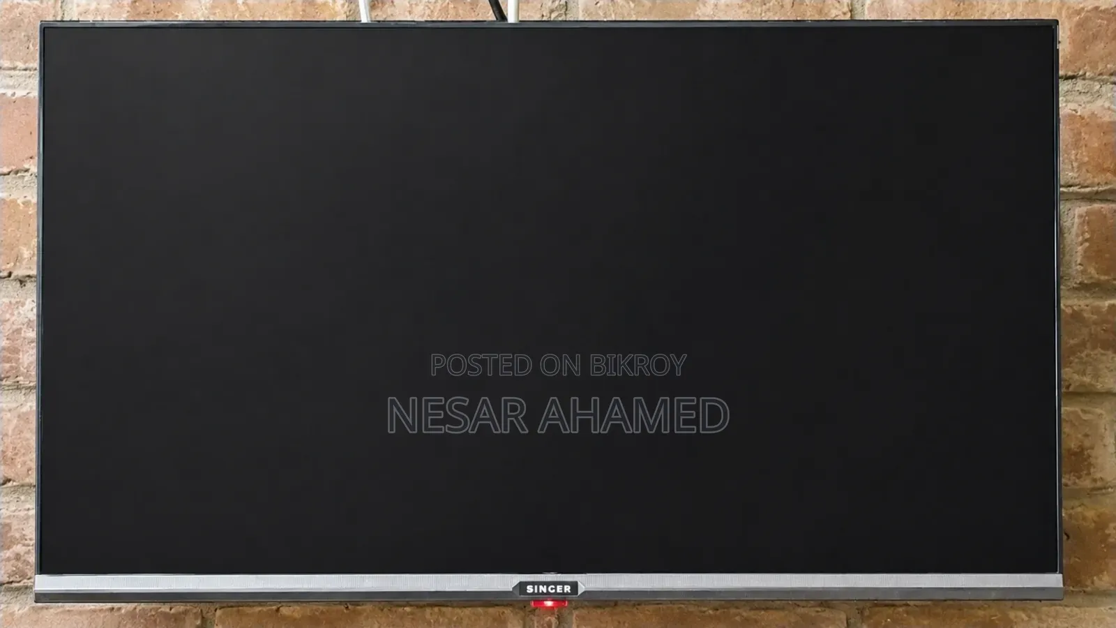 Singer | Frameless LED TV | SNG32AWSTV | 32 Inch