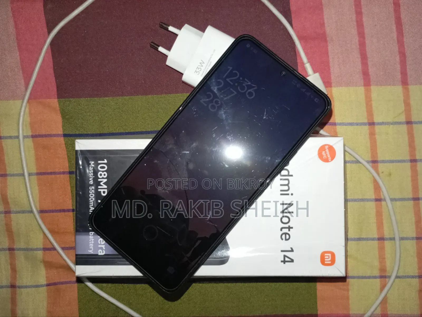 Xiaomi Redmi Note 14 4G 256 GB Black