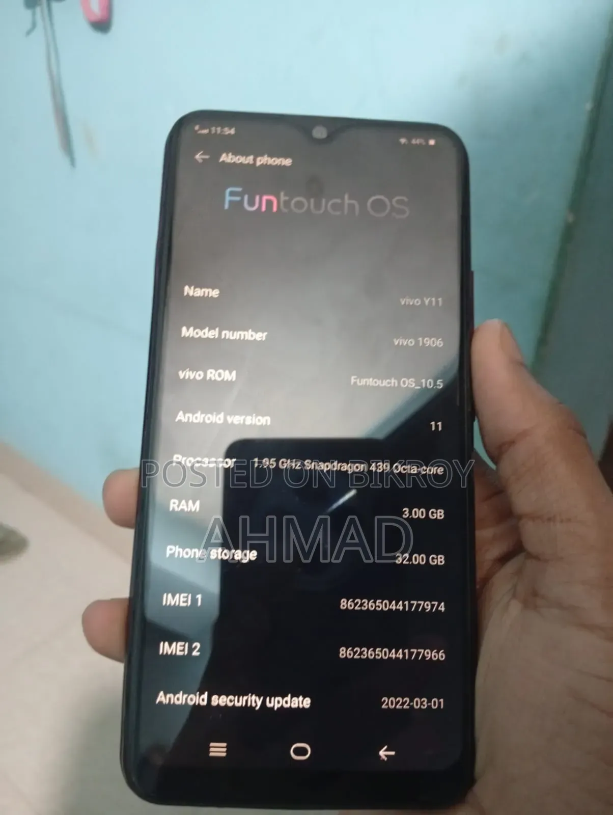 Vivo Y11 32 GB Red