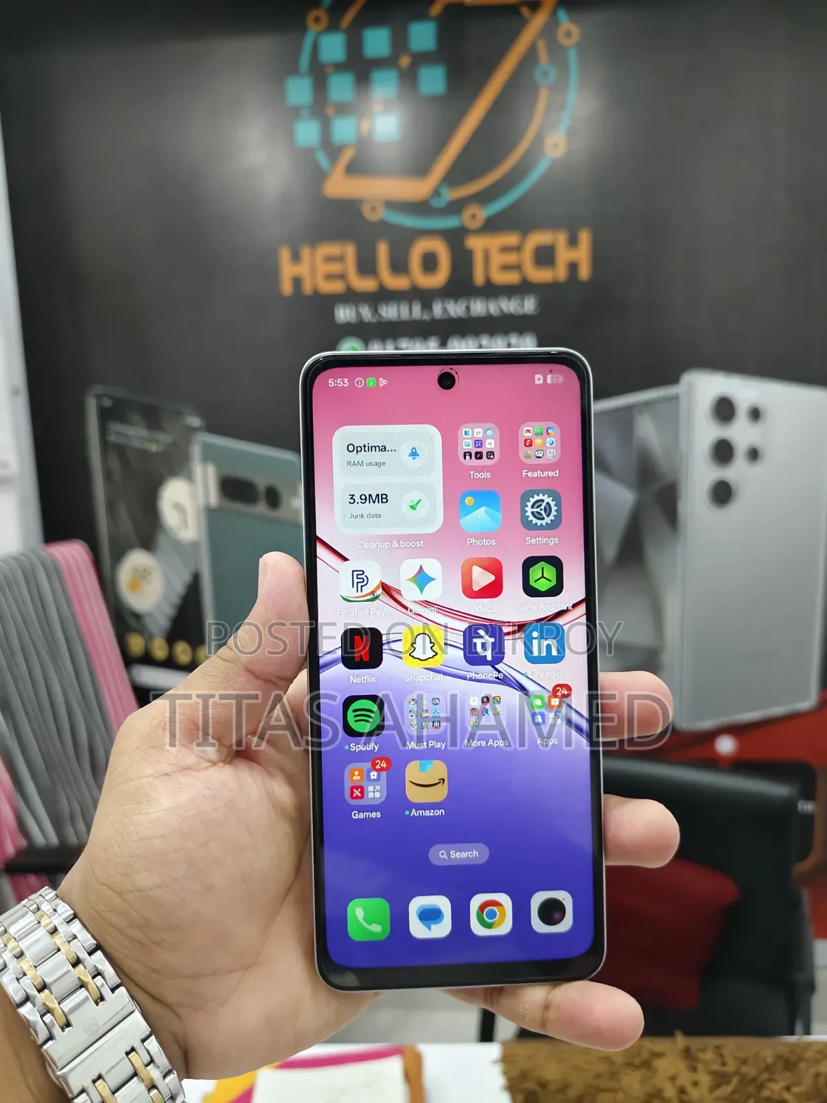 ওপ্পো এ৫এক্স ৫জি ১২৮ জিবি