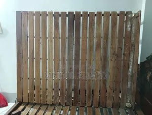 Mahogany Wood Bed Frame