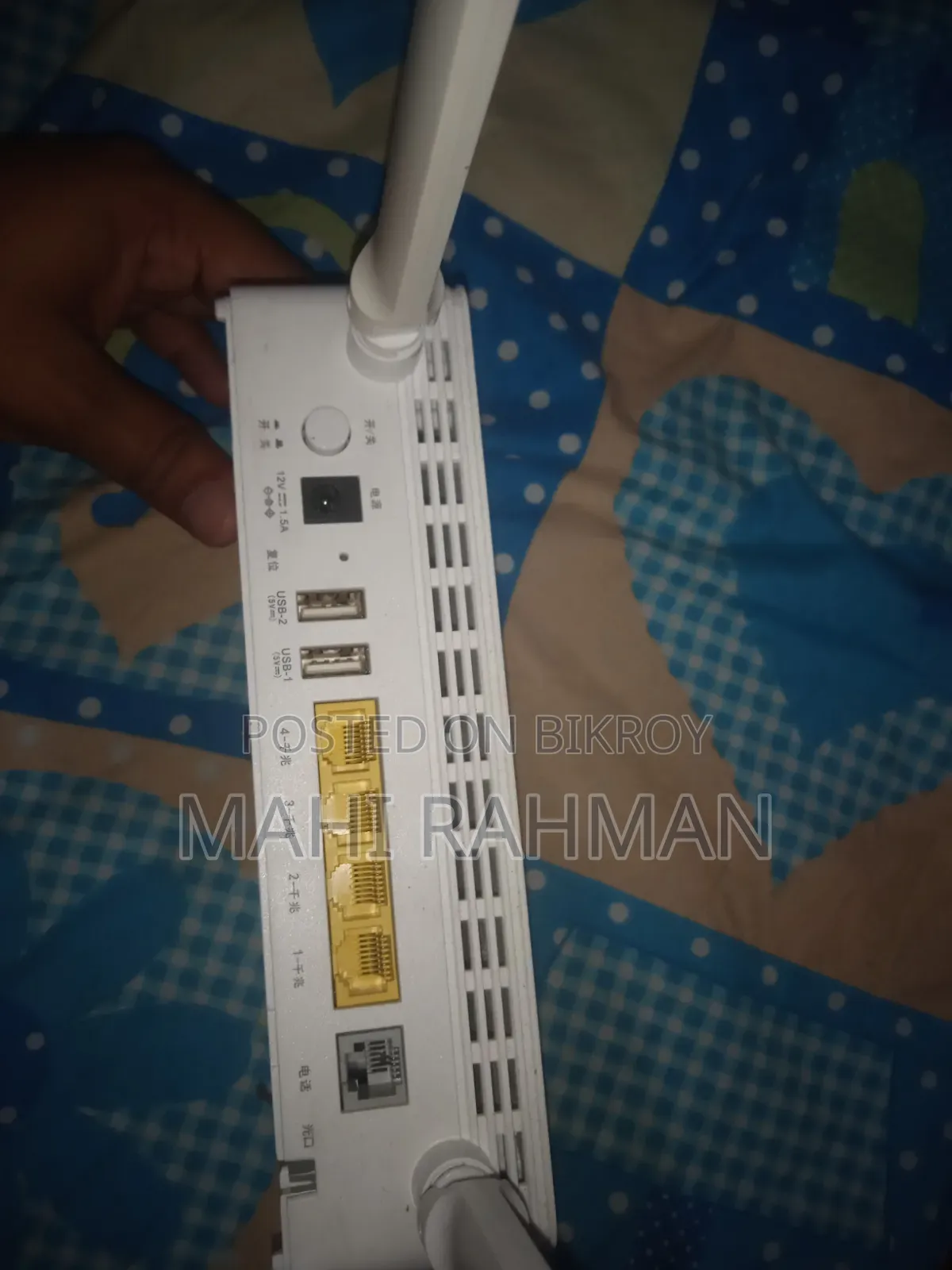 Wifi 6 Xpon Wifi Onu + Router + 2 Usb Port + Telephone Port
