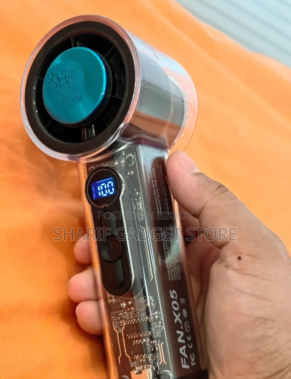 Turbo Cooling Fan (X05) - Rechargeable