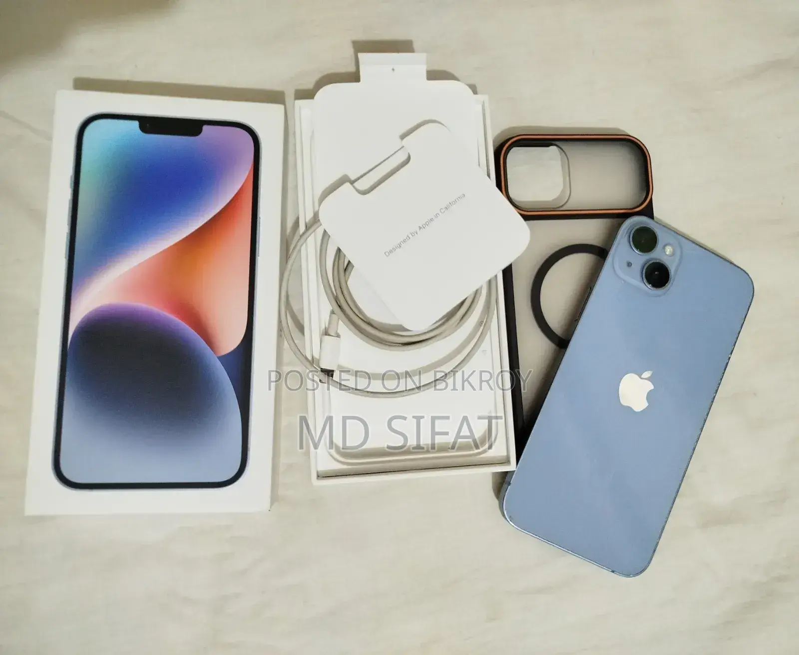 অ্যাপল আইফোন ১৪ প্লাস ১২৮ জিবি ব্লু