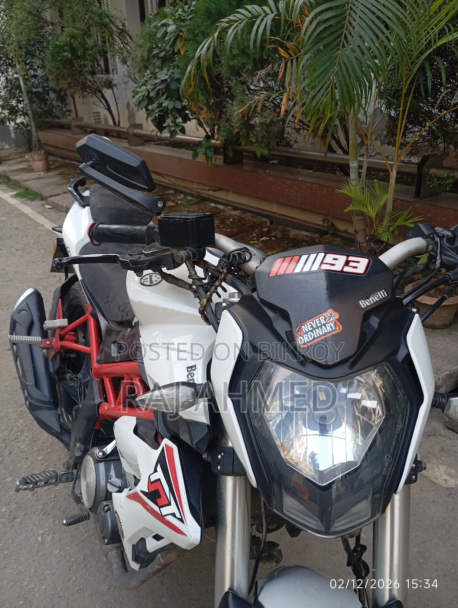 Benelli TNT 2018 White