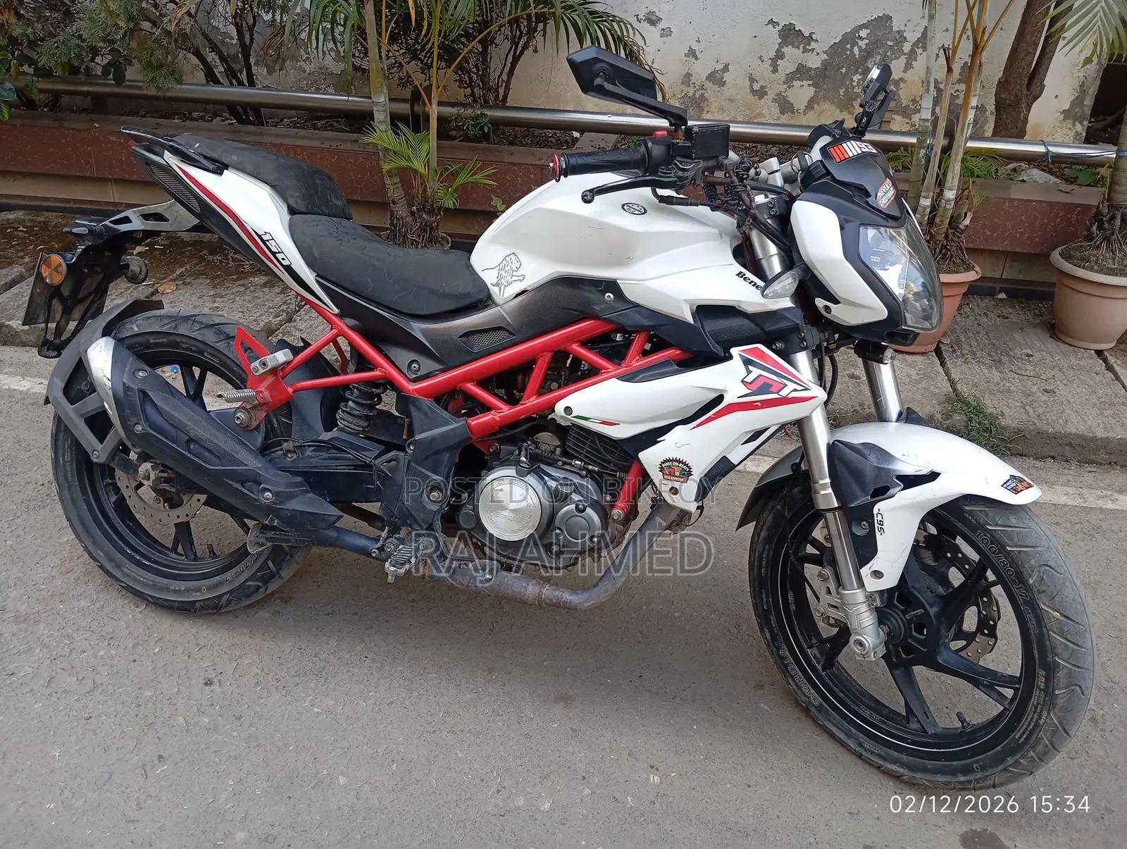 Benelli TNT 2018 White