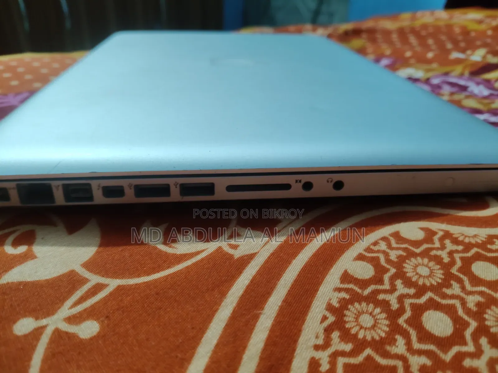 ল্যাপটপ অ্যাপল ম্যাকবুক প্রো ২০১২ ৬জিবি ইন্টেল কোর আই৭ এসএসডি ৫০০জিবি