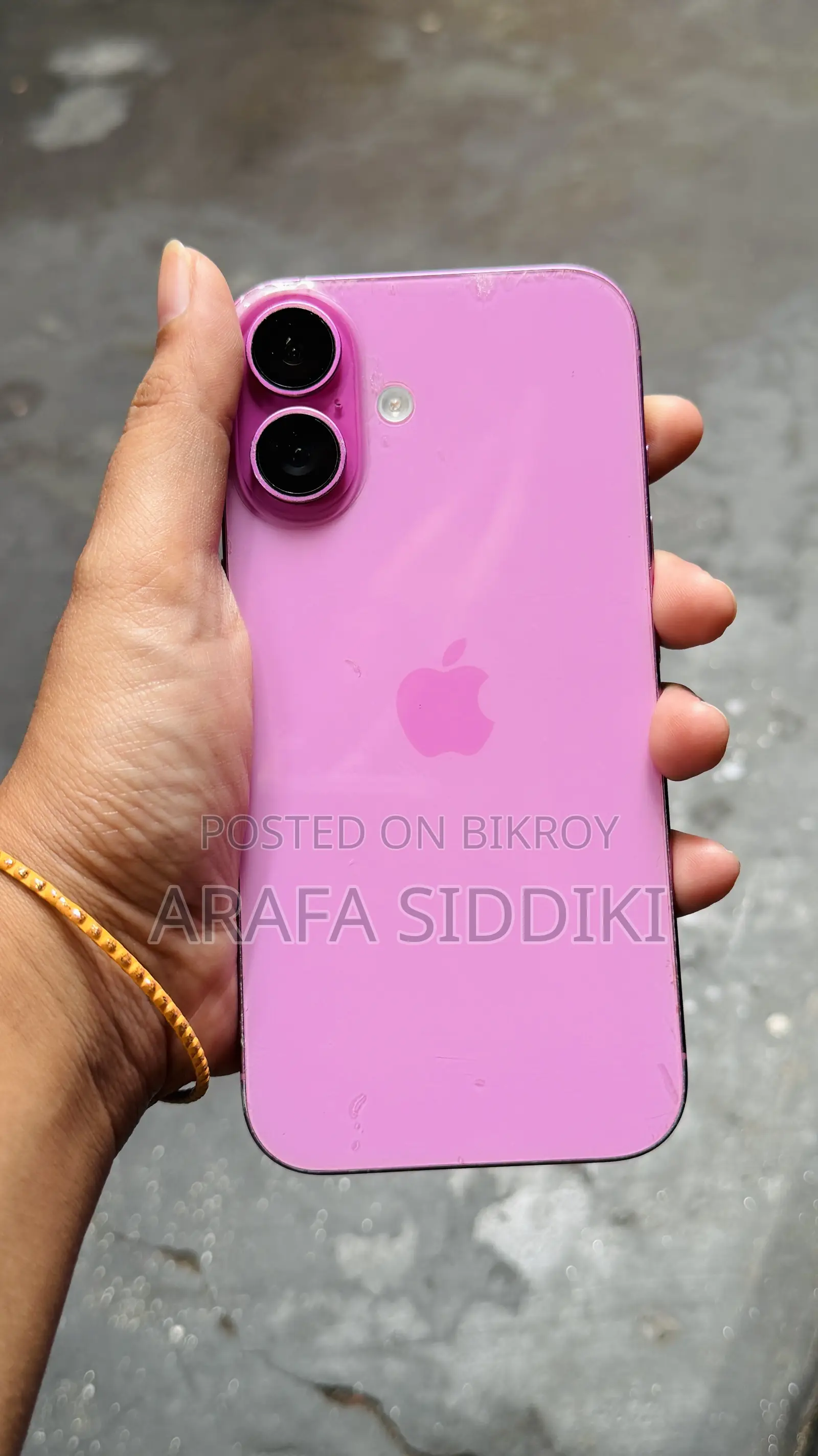 অ্যাপল আইফোন ১৬ ১২৮ জিবি পিঙ্ক