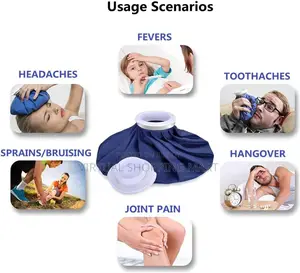 RBC Premium Reusable Ice Bag for Pain Relief Cold Therapy