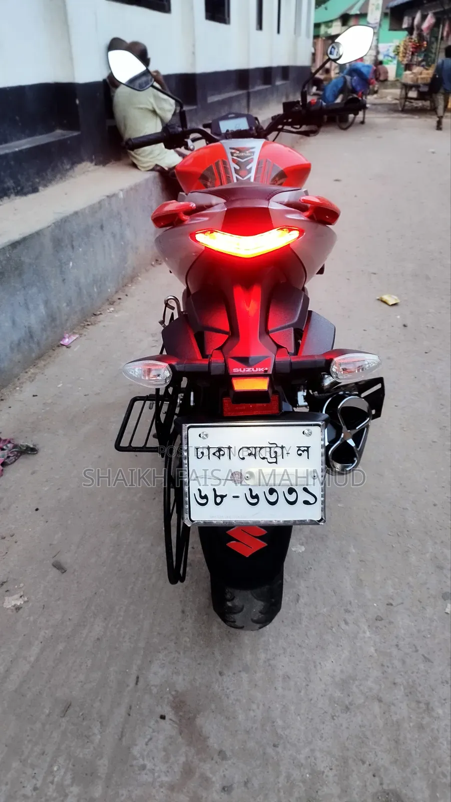 Suzuki Gixxer Fi ABS 2024 Orange