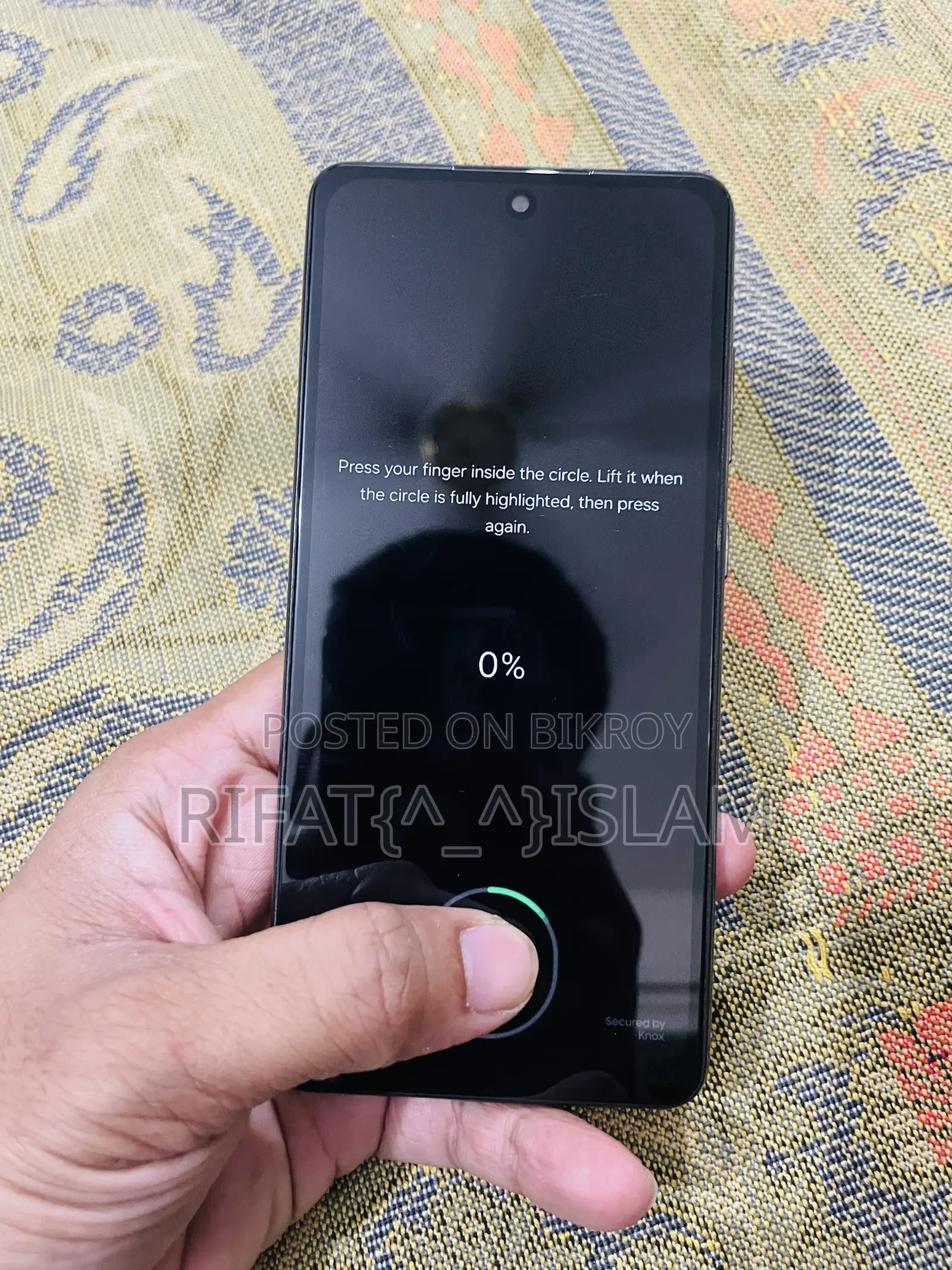 স্যামসাং গ্যালাক্সি এ৫২ ১২৮ জিবি কালো