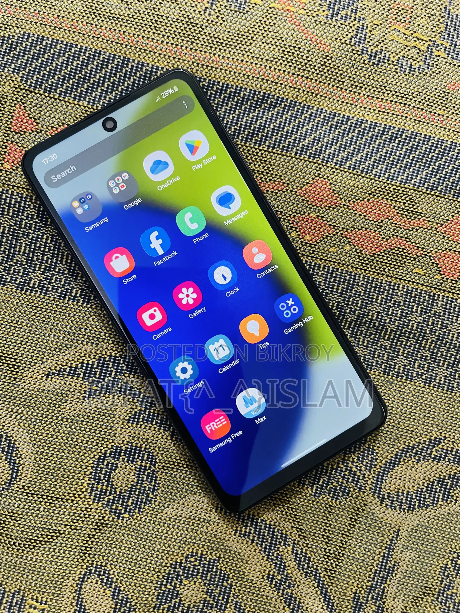 স্যামসাং গ্যালাক্সি এ৫২ ১২৮ জিবি কালো