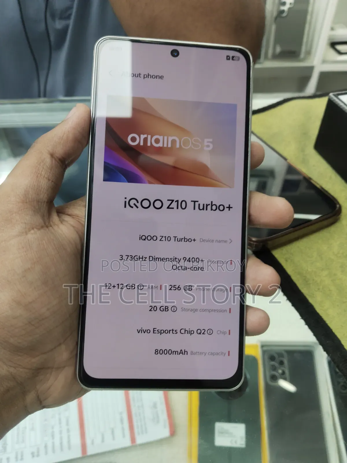 iQOO Z10 256 GB White
