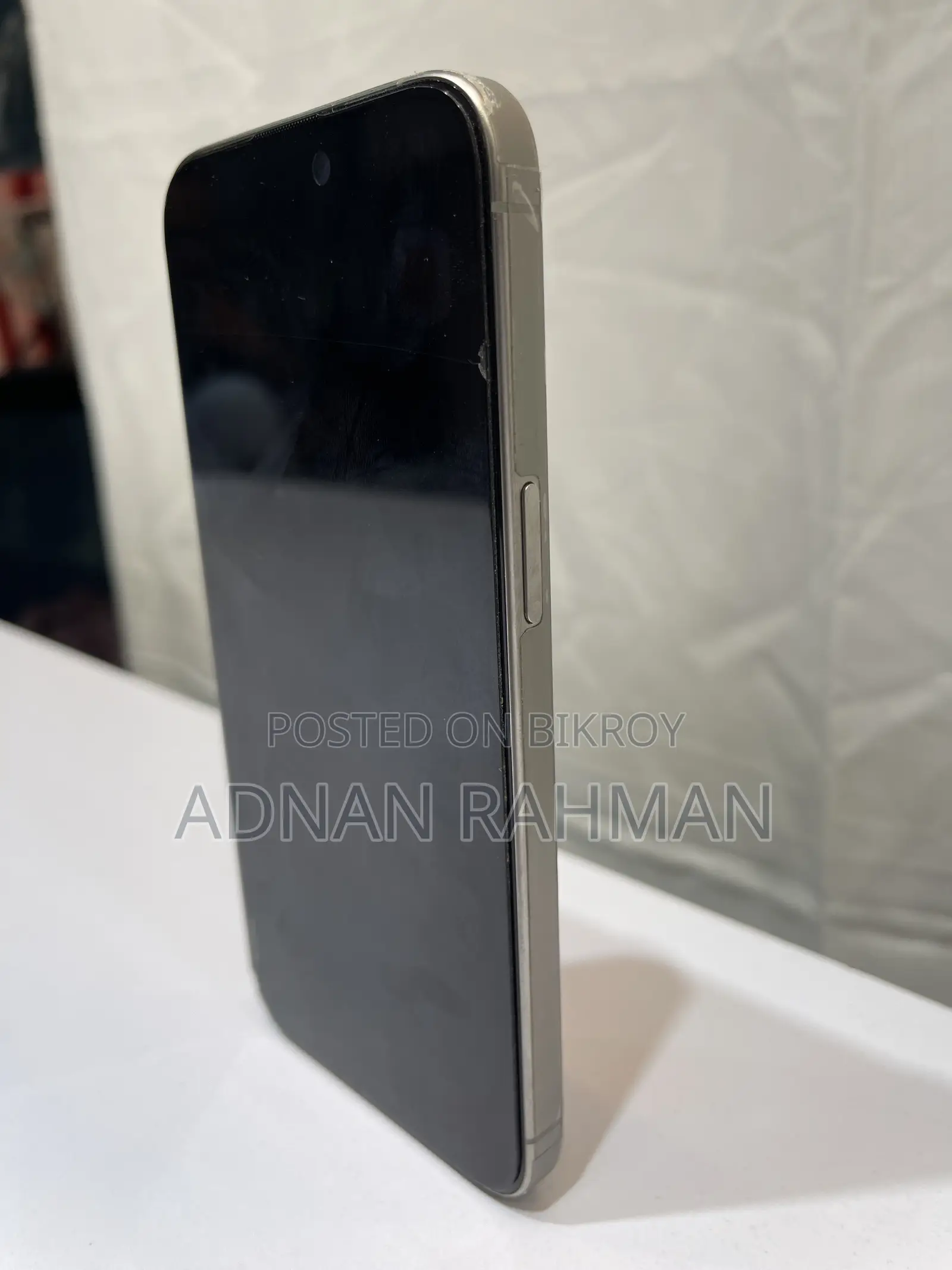 অ্যাপল আইফোন ১৫ প্রো ম্যাক্স ২৫৬ জিবি গ্রে