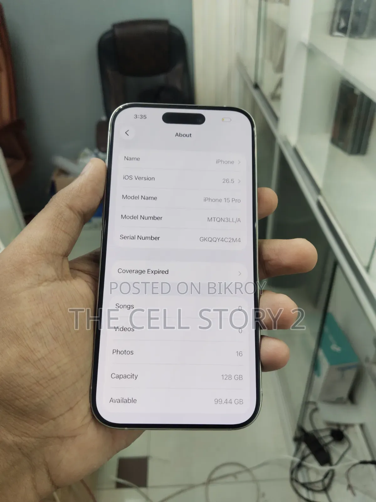 Apple iPhone 15 Pro 128 GB White