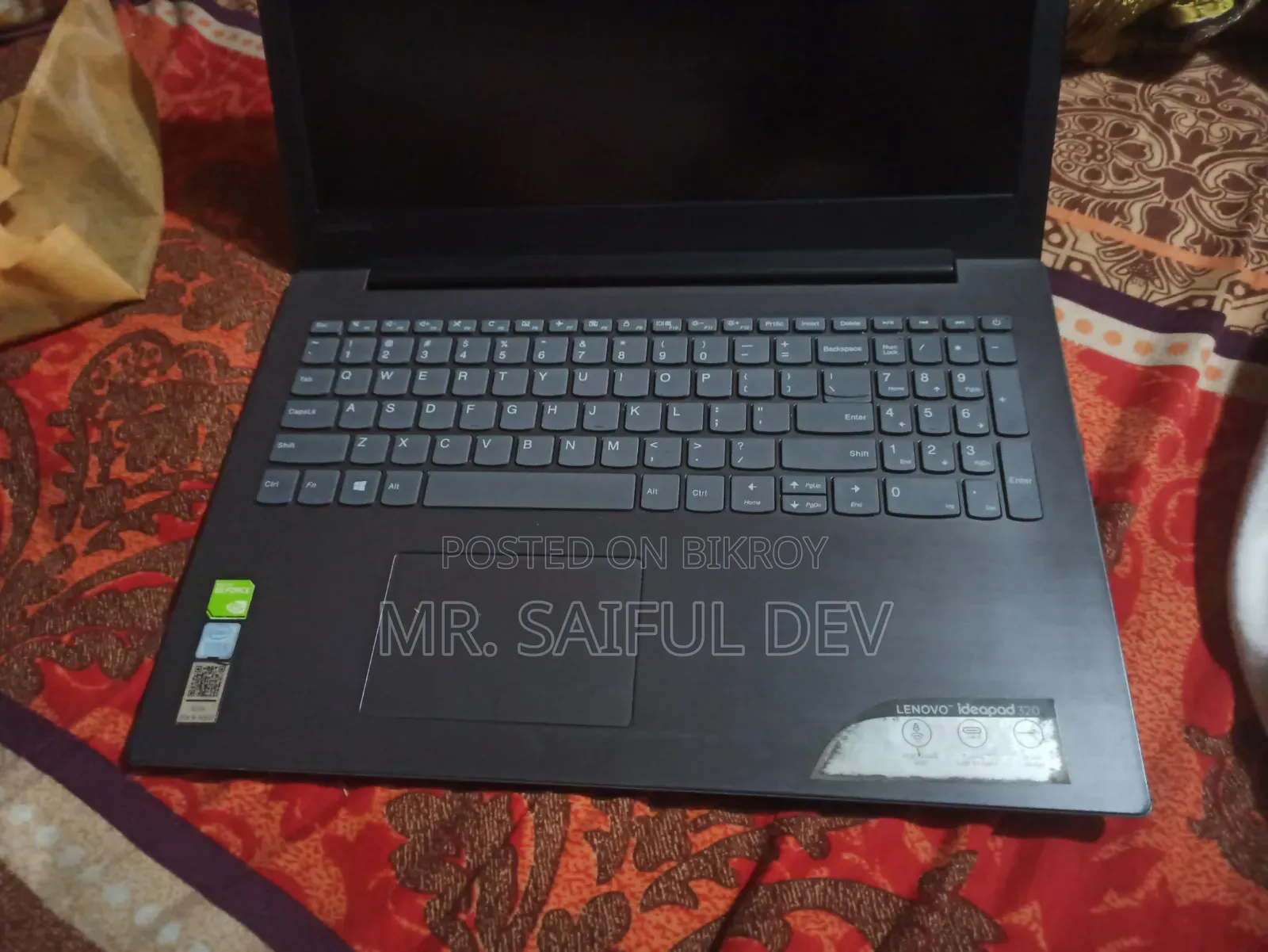 Laptop Lenovo IdeaPad 320 8GB Intel Core i5 SSD 256GB