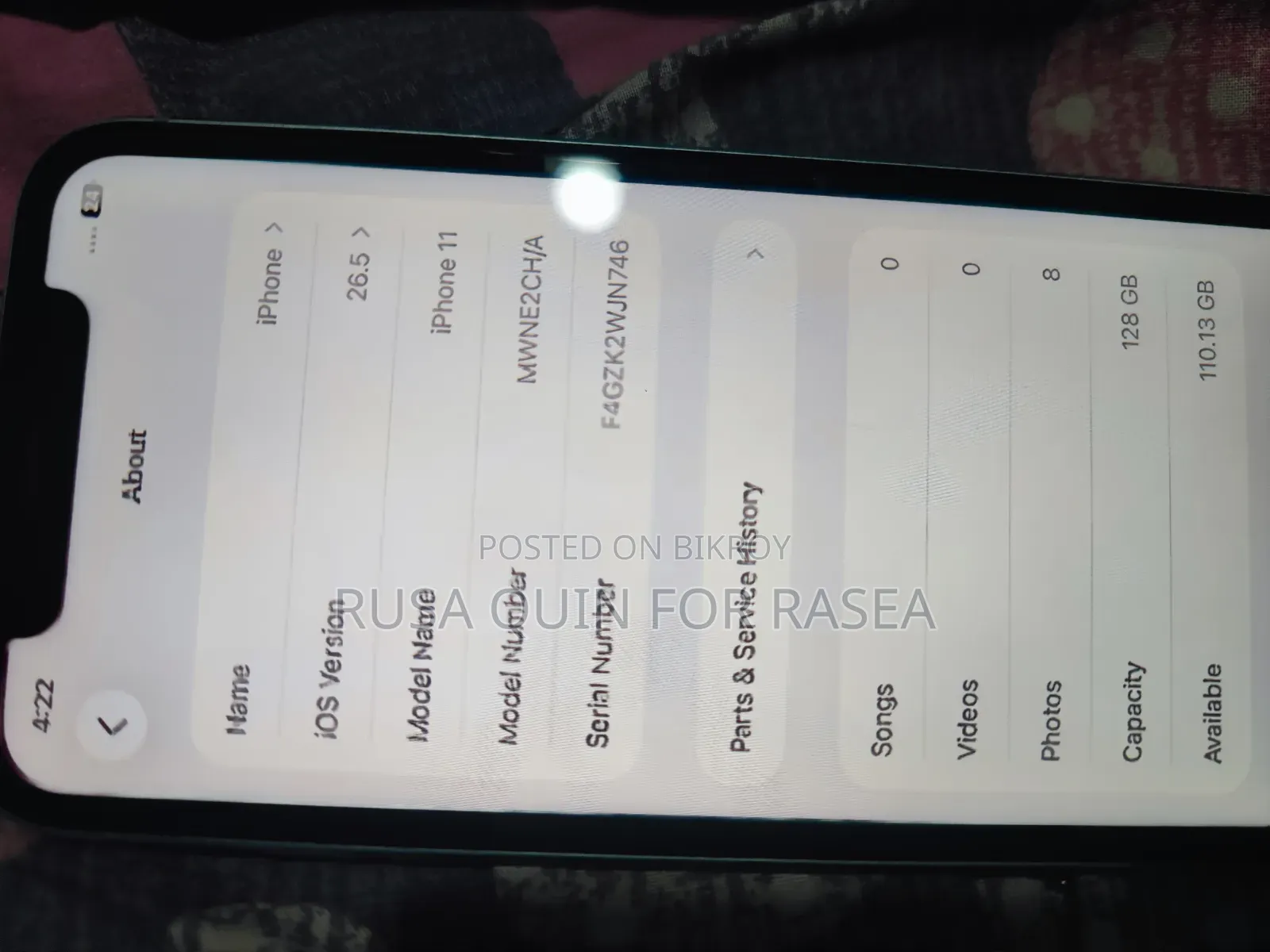 Apple iPhone 11 128 GB Blue