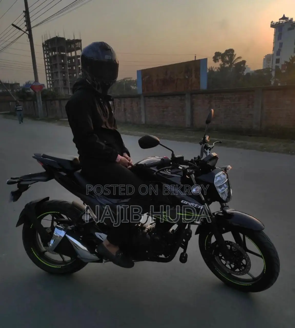 Suzuki Gixxer Fi ABS 2023 Black