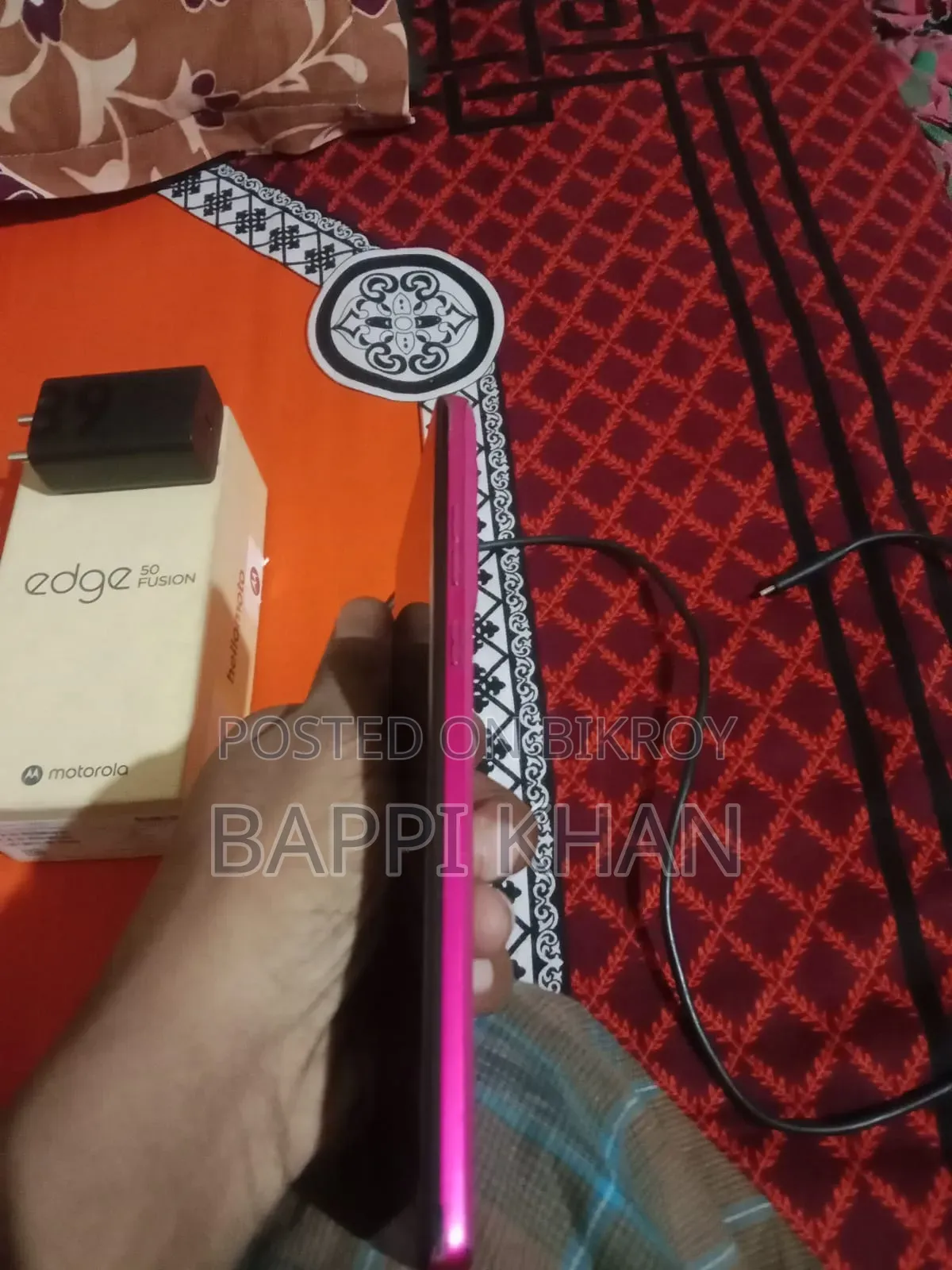 Motorola Edge 50 Fusion 256 GB Pink
