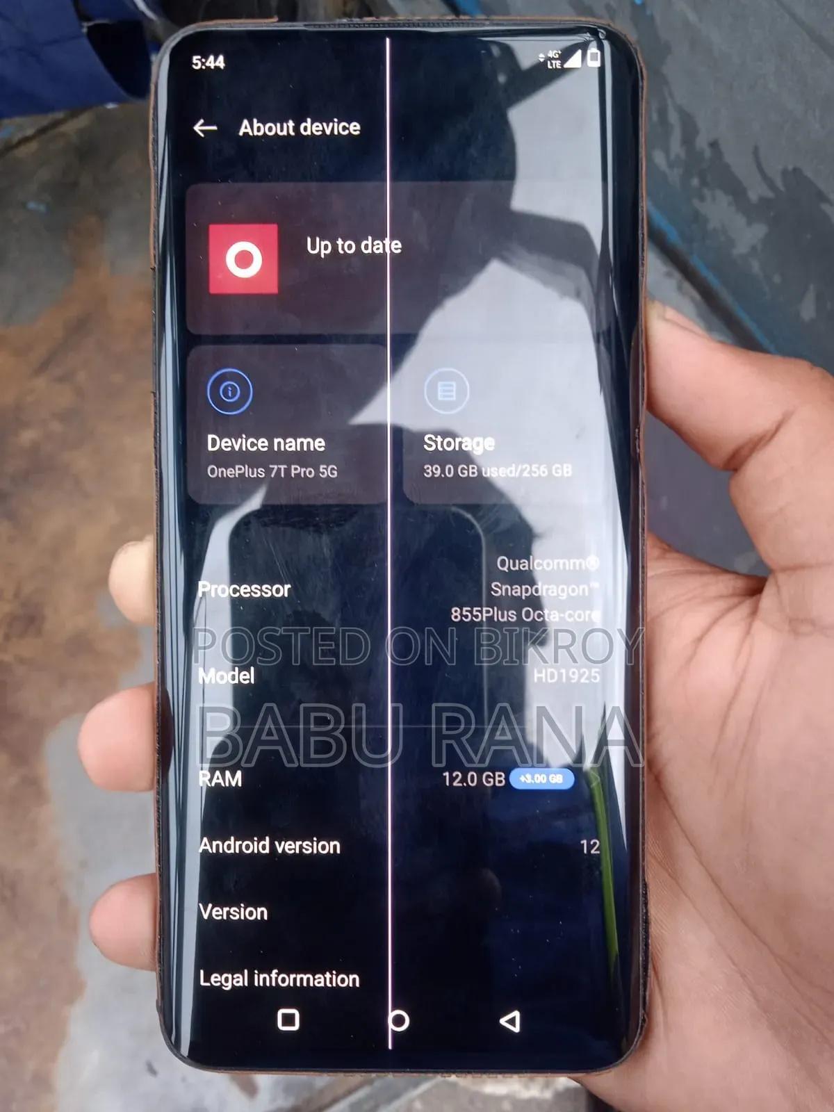OnePlus 7T Pro 256 GB Black