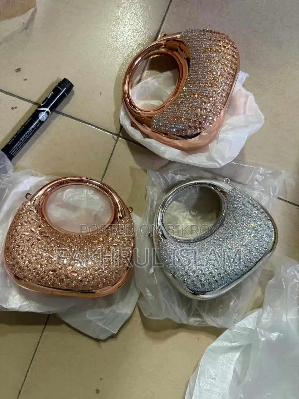 Stone Work Party Clutches