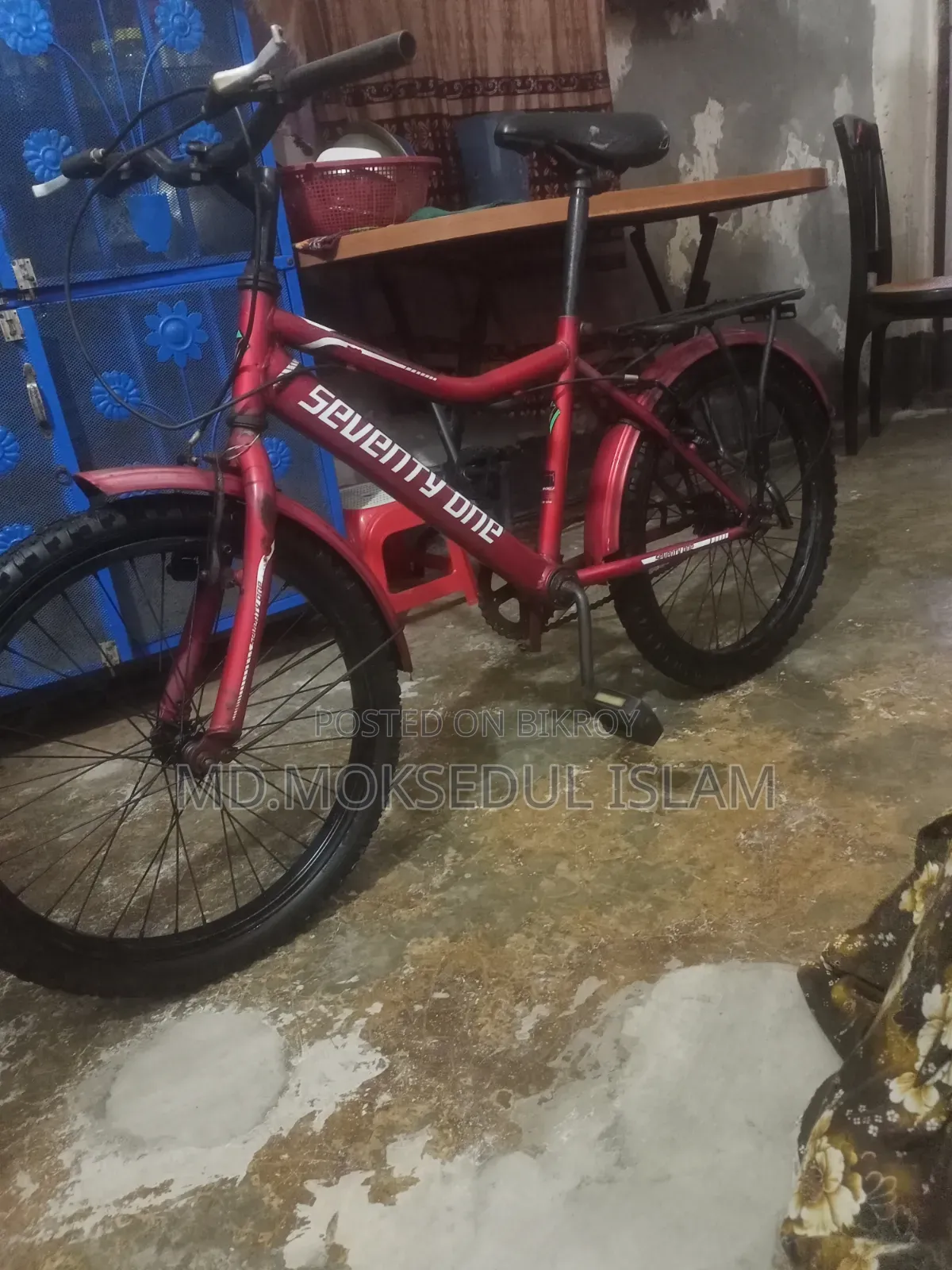 I will sell the bicycle.