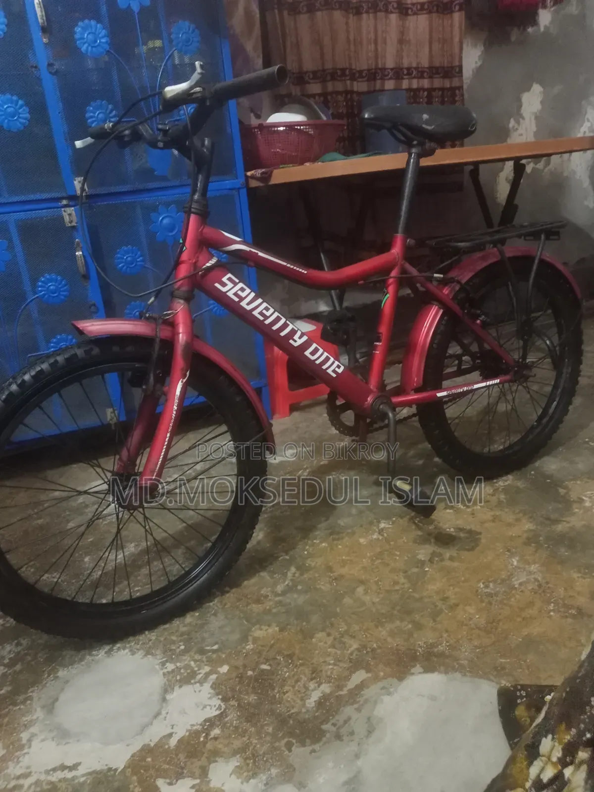 I will sell the bicycle.