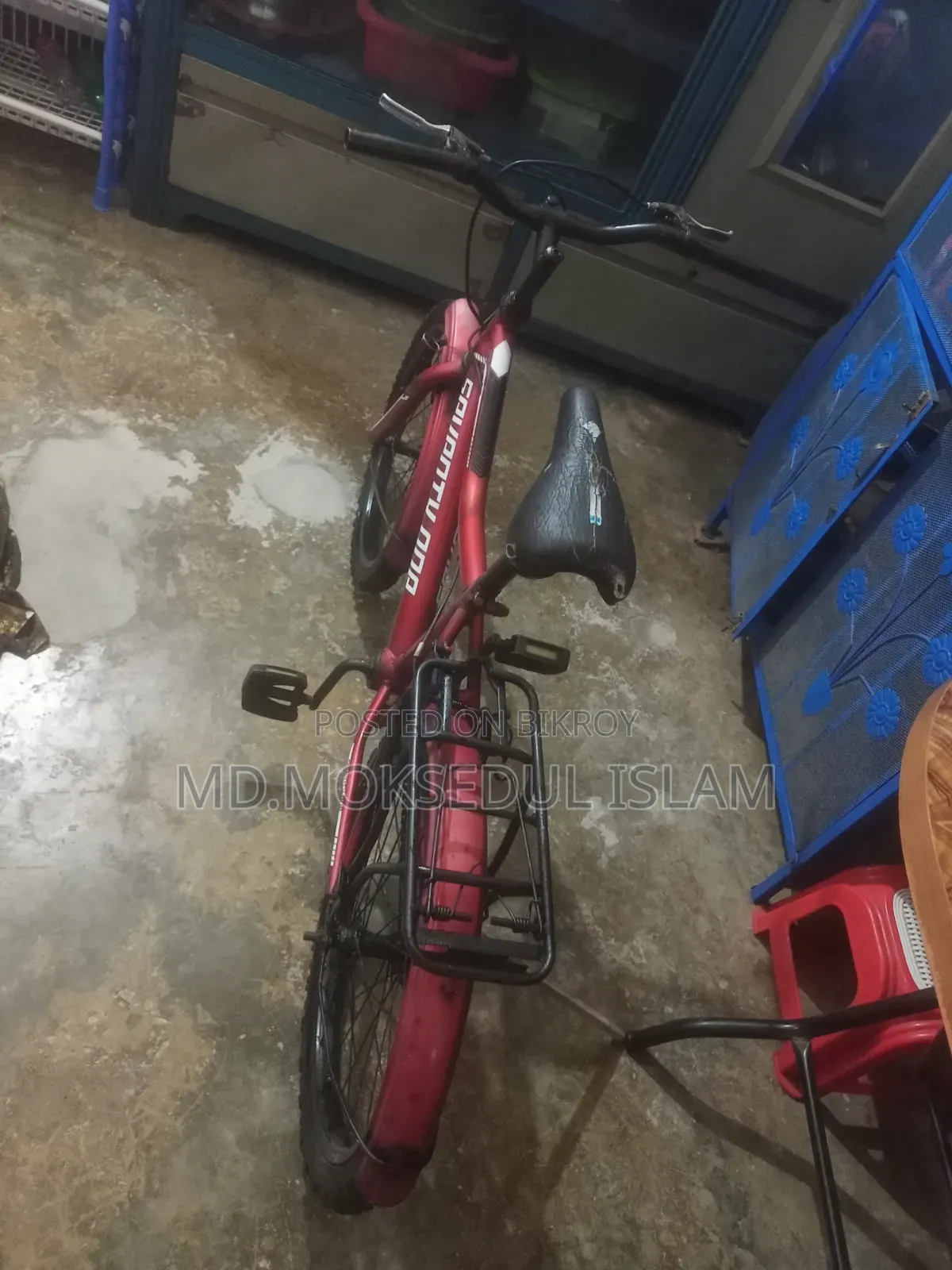 I will sell the bicycle.