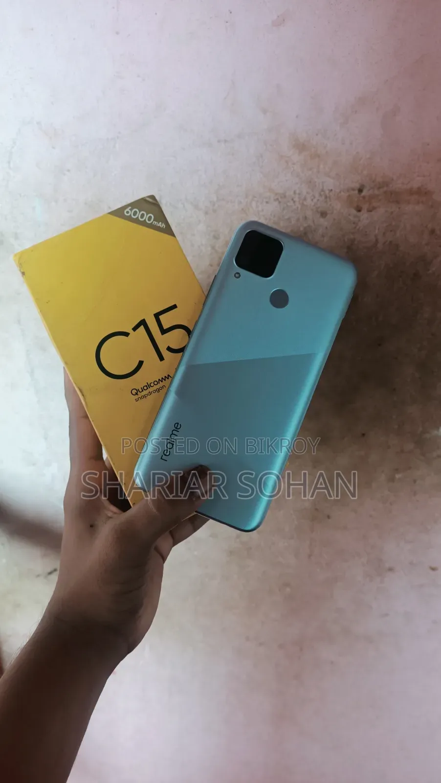 New Realme C15 64 GB White