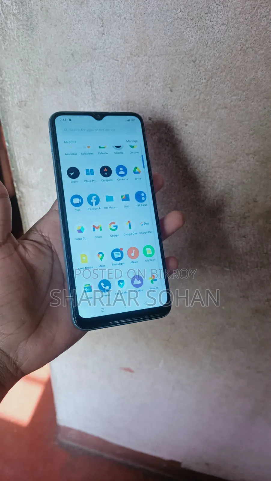 New Realme C15 64 GB White