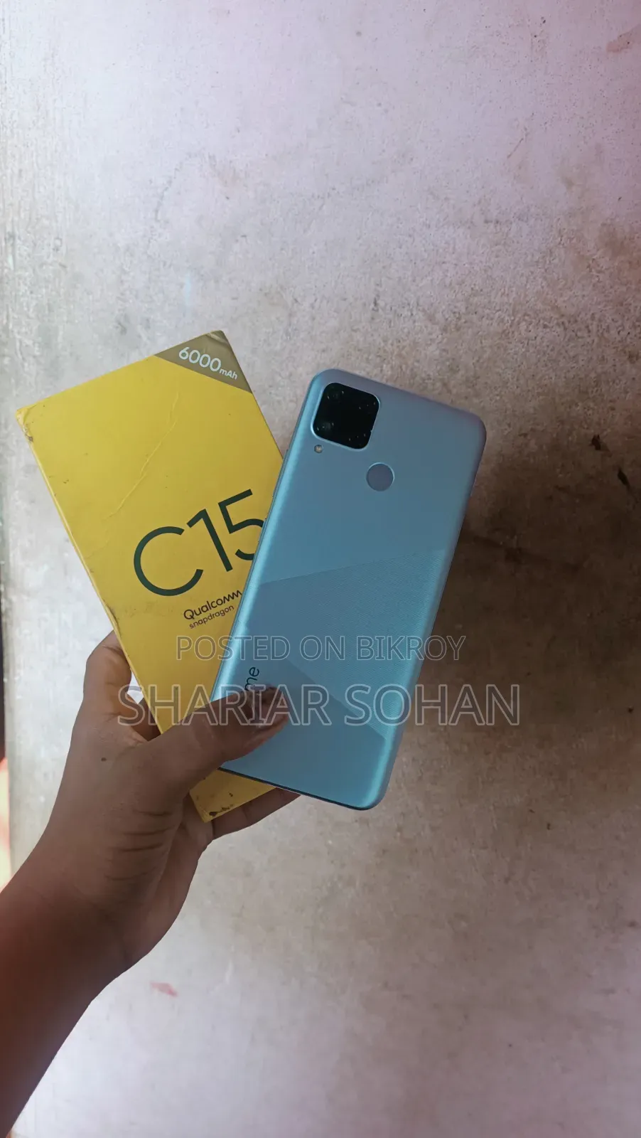 New Realme C15 64 GB White