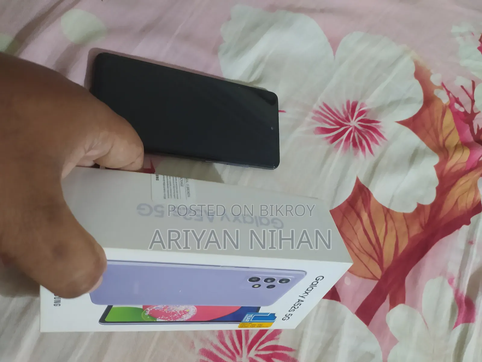 স্যামসাং গ্যালাক্সি এ৫২এস ৫জি ১২৮ জিবি ব্ল্যাক