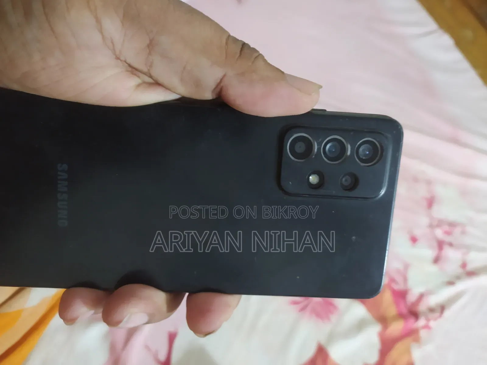 স্যামসাং গ্যালাক্সি এ৫২এস ৫জি ১২৮ জিবি ব্ল্যাক
