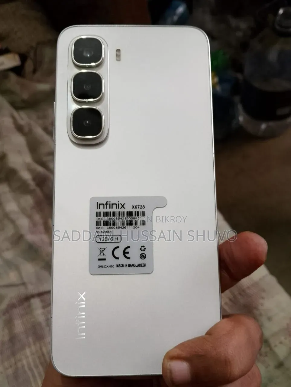Infinix Hot 60i 128 GB Silver