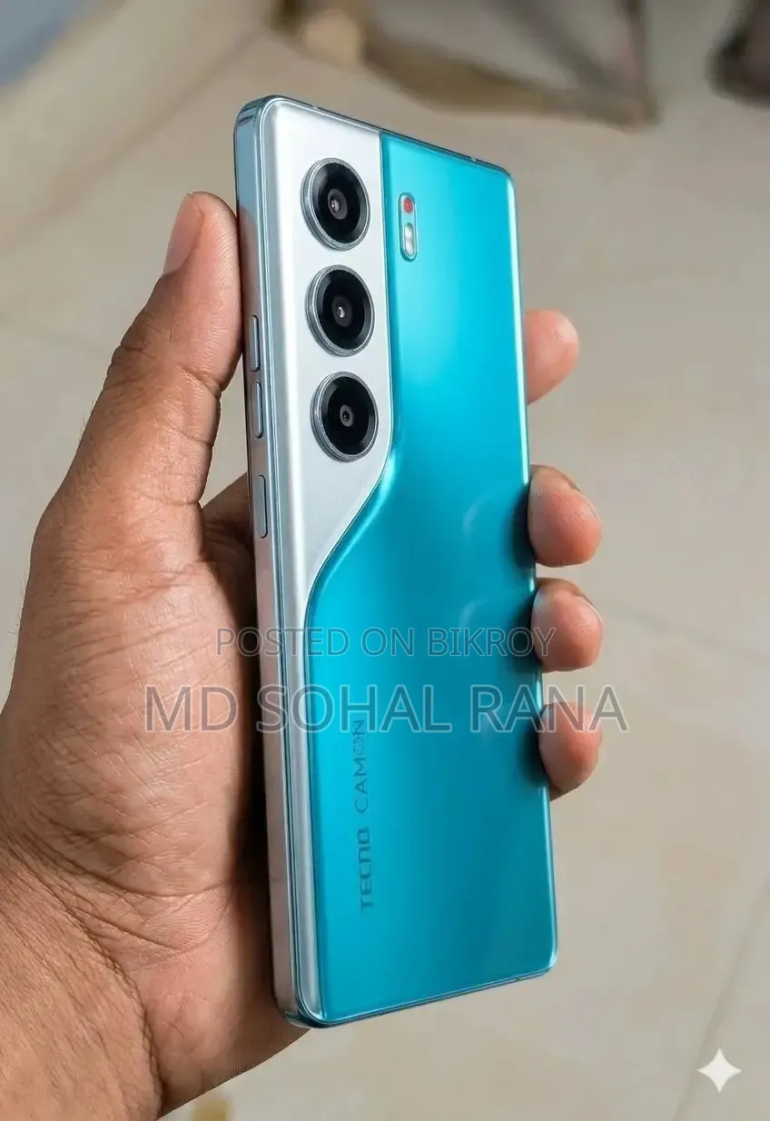 নতুন টেকনো ক্যামন ৪০ প্রো ৪জি ২৫৬ জিবি গ্রিন