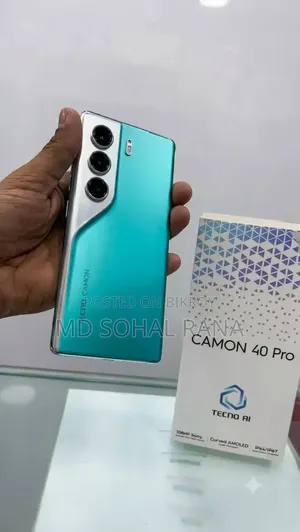 নতুন টেকনো ক্যামন ৪০ প্রো ৪জি ২৫৬ জিবি গ্রিন