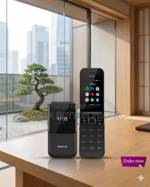 New Nokia 2720 Flip 512 GB Black