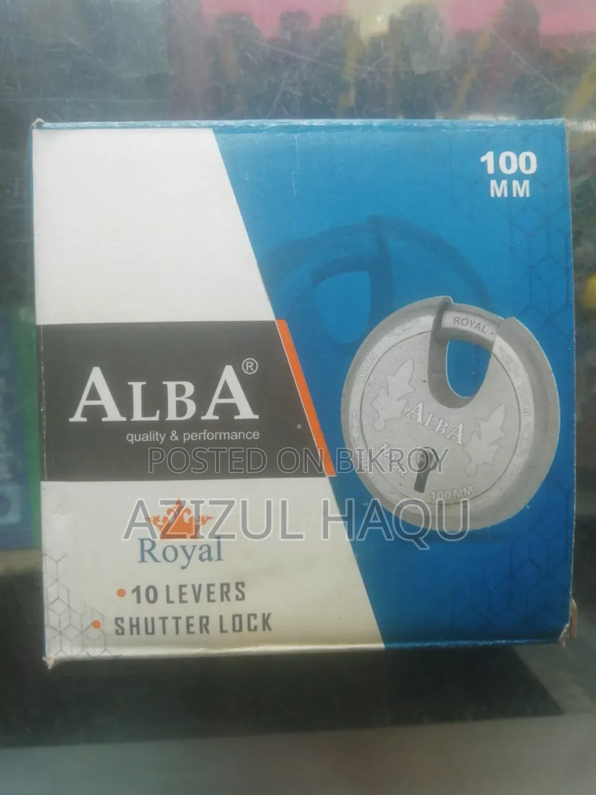 Alba 100mm Shutter Lock
