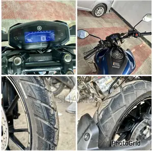 Yamaha FZS V3 2021 নীল