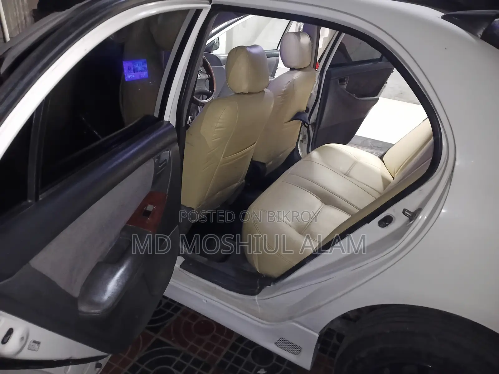 Toyota Corolla Sedan Automatic 2003 White