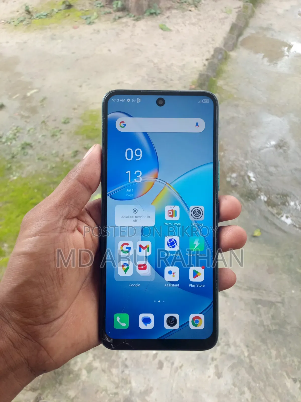 Infinix Hot 12 play 64 GB Blue