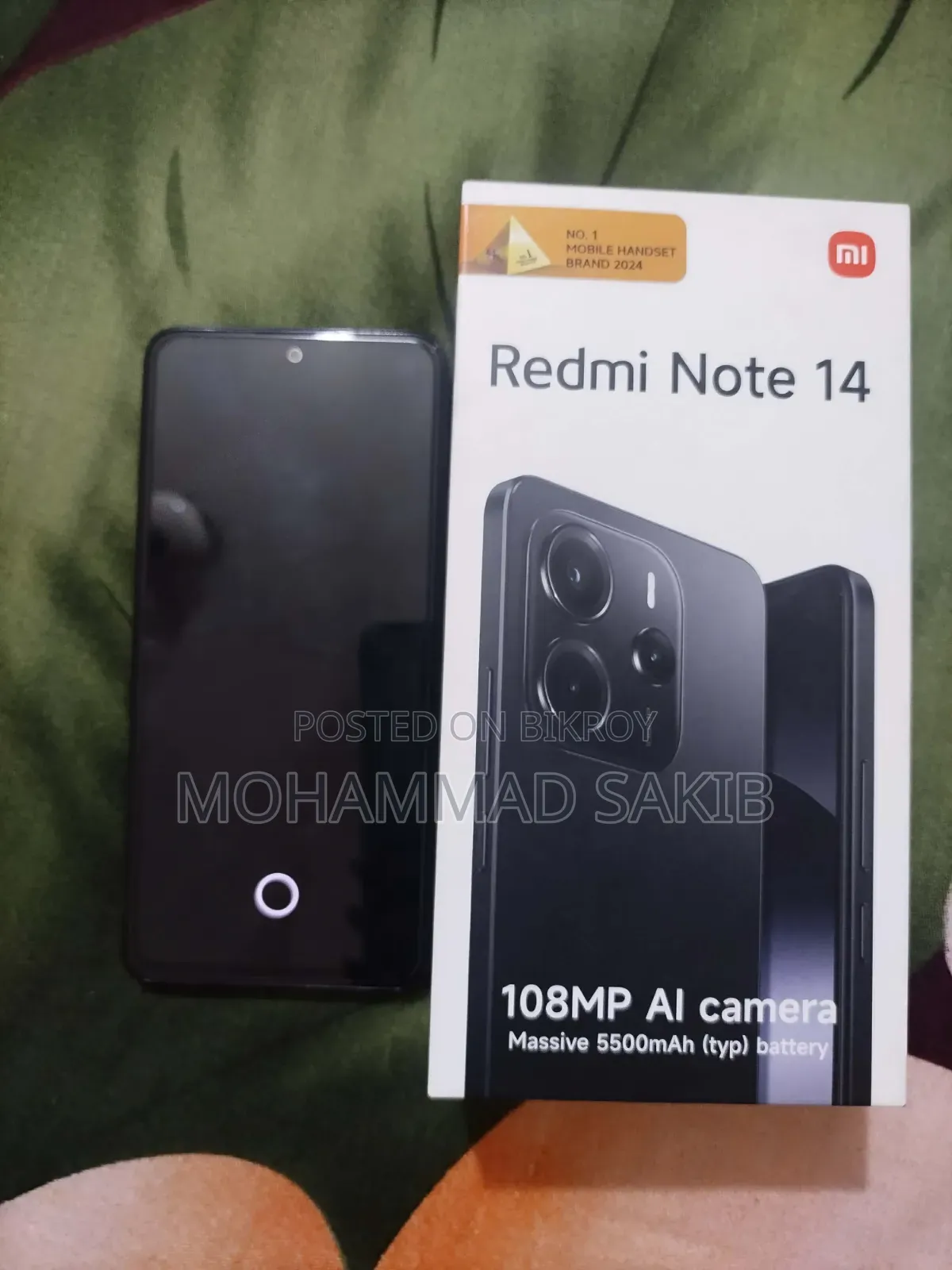 Xiaomi Redmi Note 14 4G 128 GB Black