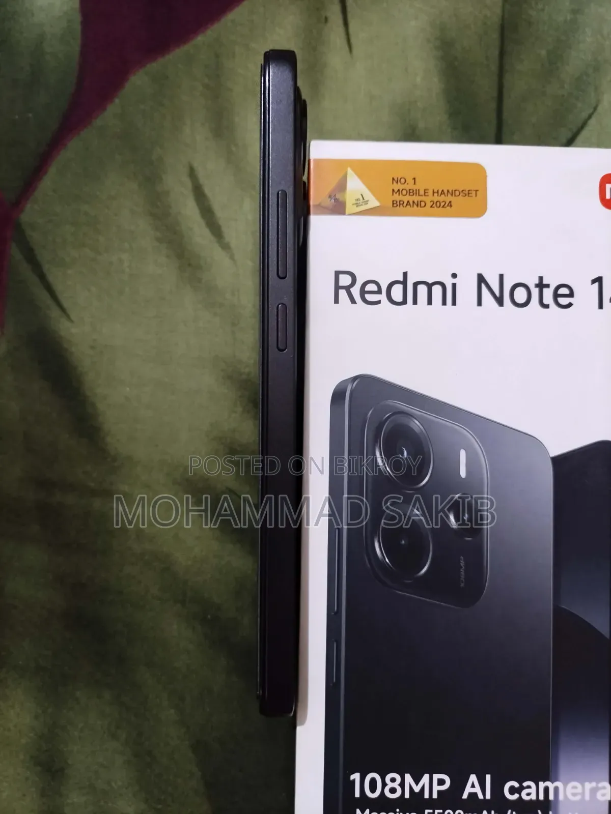 Xiaomi Redmi Note 14 4G 128 GB Black
