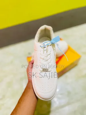 Premium White Colour Sneakers | 44 Size Available Only